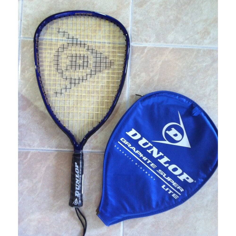 DUNLOP Racquetball Racket Graphite Super Lite Racquet with Cover